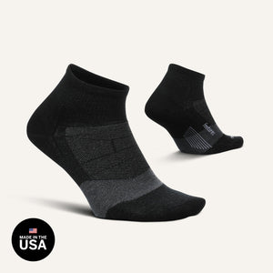 Merino 10 Max Cushion Quarter - Charcoal