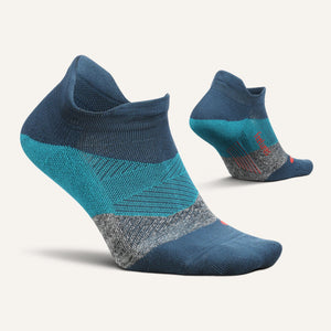 Elite Light Cushion No Show Tab - Trek Teal